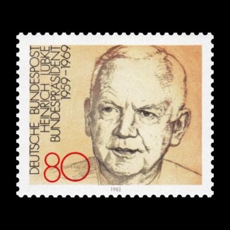 Timbre Allemagne fédérale n° 989 Neuf sans charnière 