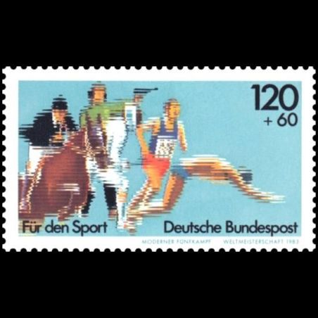 Timbre Allemagne fédérale n° 1005 Neuf sans charnière 