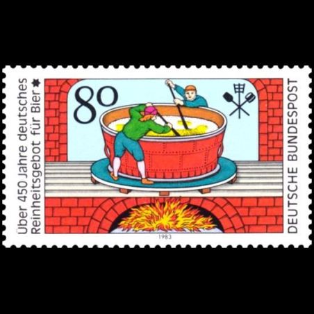 Timbre Allemagne fédérale n° 1011 Neuf sans charnière 