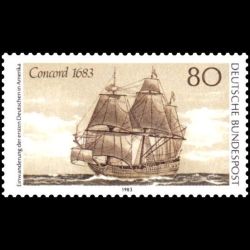 Timbre Allemagne fédérale n° 1012 Neuf sans charnière 