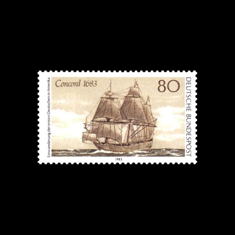 Timbre Allemagne fédérale n° 1012 Neuf sans charnière 