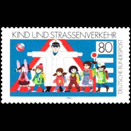 Timbre Allemagne fédérale n° 1013 Neuf sans charnière 