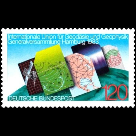 Timbre Allemagne fédérale n° 1019 Neuf sans charnière 