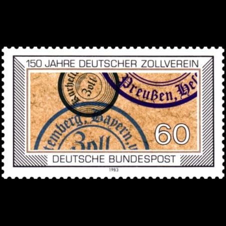 Timbre Allemagne fédérale n° 1027 Neuf sans charnière 