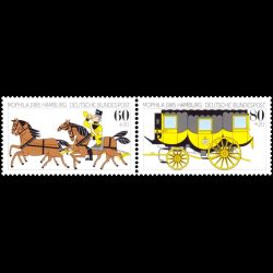 Timbre Allemagne fédérale n° 1087-1088 Neuf sans charnière 