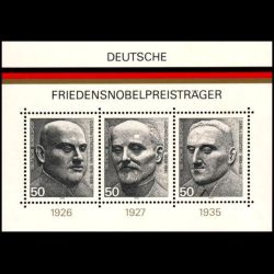 Bloc feuillet Allemagne fédérale n° BF 0010 Neuf sans charnière 