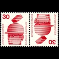 Timbre Allemagne fédérale n° 0565a Neuf sans charnière 