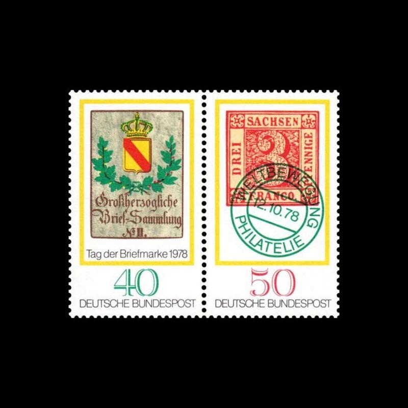 Timbre Allemagne fédérale n° 0827-0828 Neuf sans charnière 