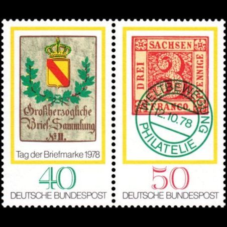 Timbre Allemagne fédérale n° 0827-0828 Neuf sans charnière 