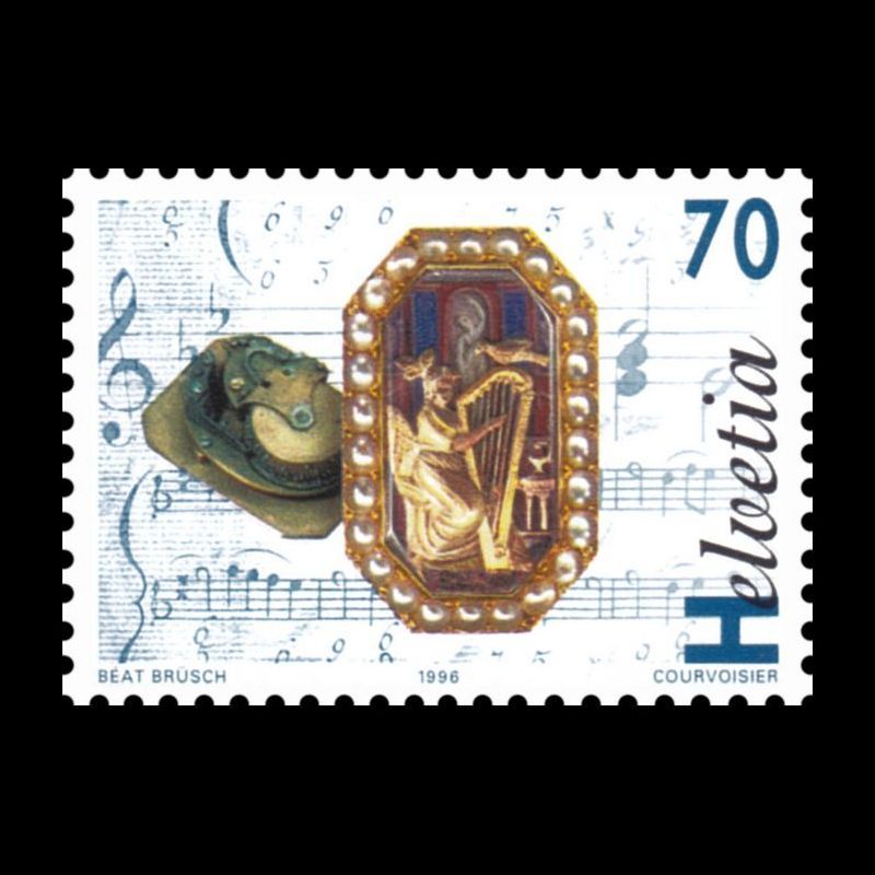 Timbre de Suisse N° 1513 Neuf sans trace de charnière 