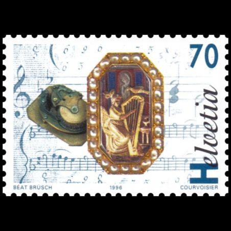 Timbre de Suisse N° 1513 Neuf sans trace de charnière 