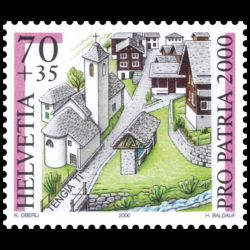 Timbre de Suisse N° 1638 Neuf sans trace de charnière 