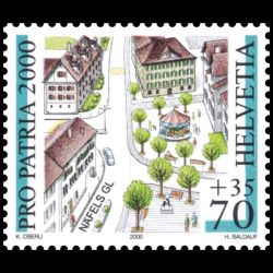 Timbre de Suisse N° 1639 Neuf sans trace de charnière 