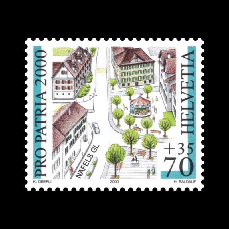 Timbre de Suisse N° 1639 Neuf sans trace de charnière 