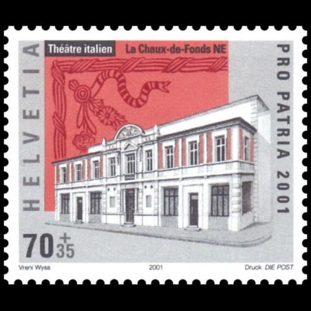 Timbre de Suisse N° 1678 Neuf sans trace de charnière 