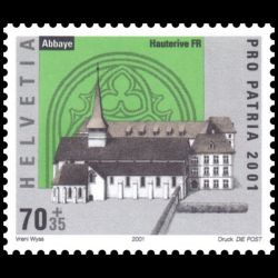 Timbre de Suisse N° 1679 Neuf sans trace de charnière 