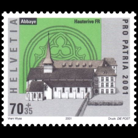 Timbre de Suisse N° 1679 Neuf sans trace de charnière 