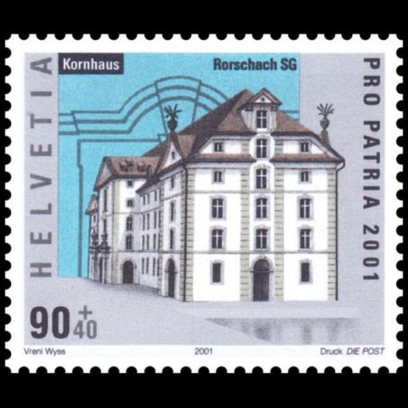 Timbre de Suisse N° 1681 Neuf sans trace de charnière 