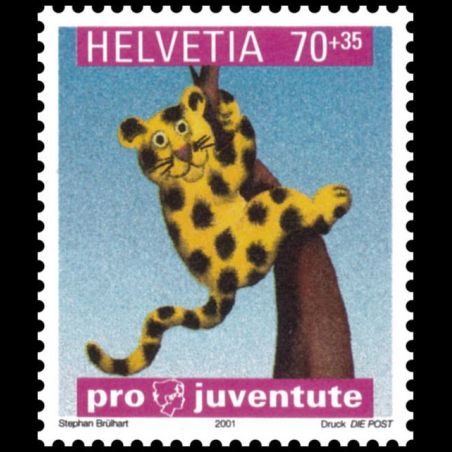 Timbre de Suisse N° 1698 Neuf sans trace de charnière 