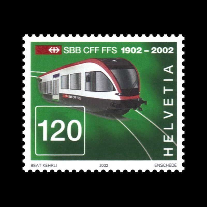 Timbre de Suisse N° 1705 Neuf sans trace de charnière 