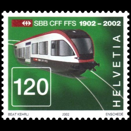 Timbre de Suisse N° 1705 Neuf sans trace de charnière 