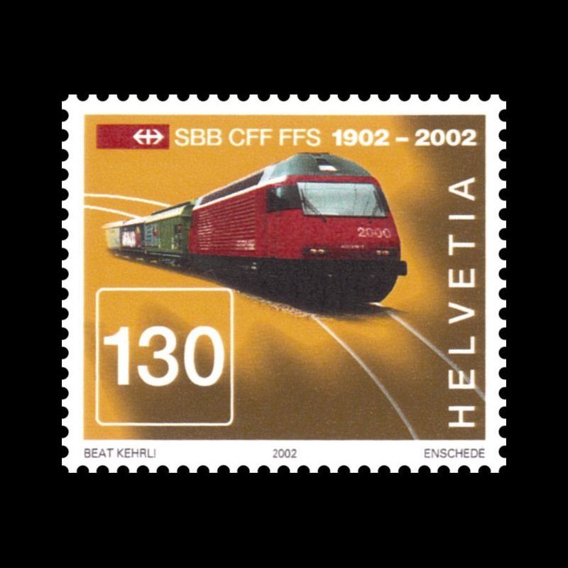 Timbre de Suisse N° 1706 Neuf sans trace de charnière 