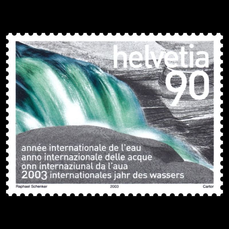 Timbre de Suisse N° 1752 Neuf sans trace de charnière 