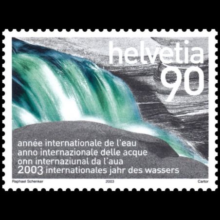 Timbre de Suisse N° 1752 Neuf sans trace de charnière 