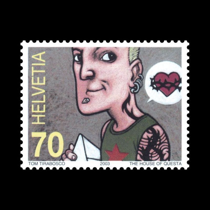 Timbre de Suisse N° 1763 Neuf sans trace de charnière 