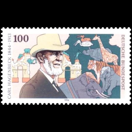 Timbre Allemagne fédérale n° 1563 Neuf sans charnière 