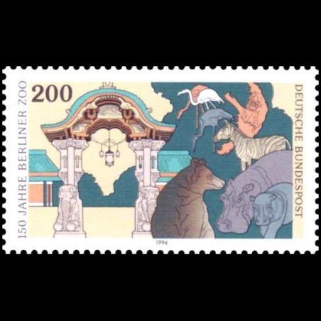 Timbre Allemagne fédérale n° 1564 Neuf sans charnière 