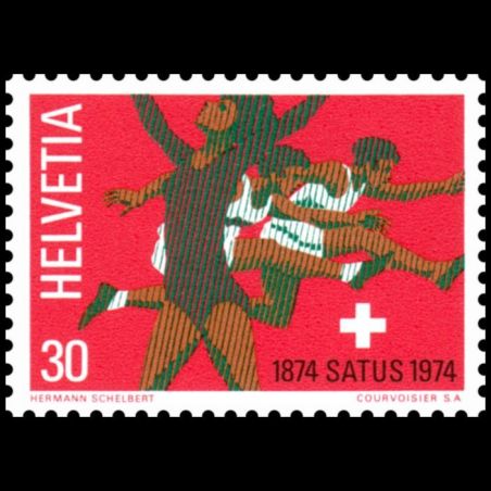 Timbre de Suisse N° 948 Neuf sans trace de charnière 