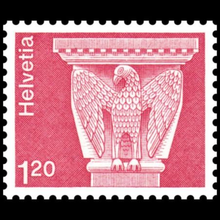 Timbre de Suisse N° 969 Neuf sans trace de charnière 