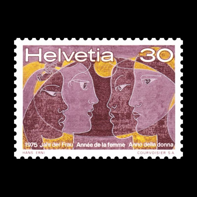 Timbre de Suisse N° 977 Neuf sans trace de charnière 