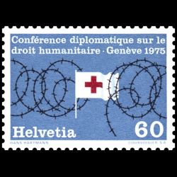 Timbre de Suisse N° 978 Neuf sans trace de charnière 