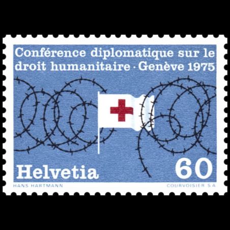 Timbre de Suisse N° 978 Neuf sans trace de charnière 