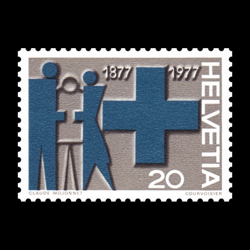 Timbre de Suisse N° 1021 Neuf sans trace de charnière 