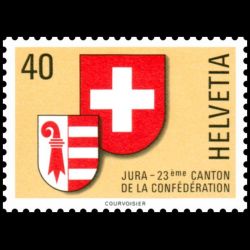 Timbre de Suisse N° 1071 Neuf sans trace de charnière 