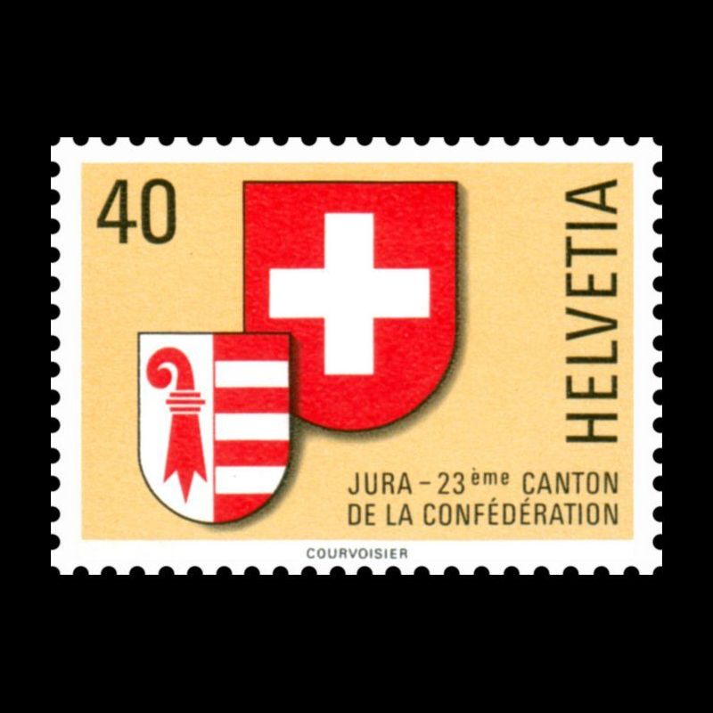 Timbre de Suisse N° 1071 Neuf sans trace de charnière 