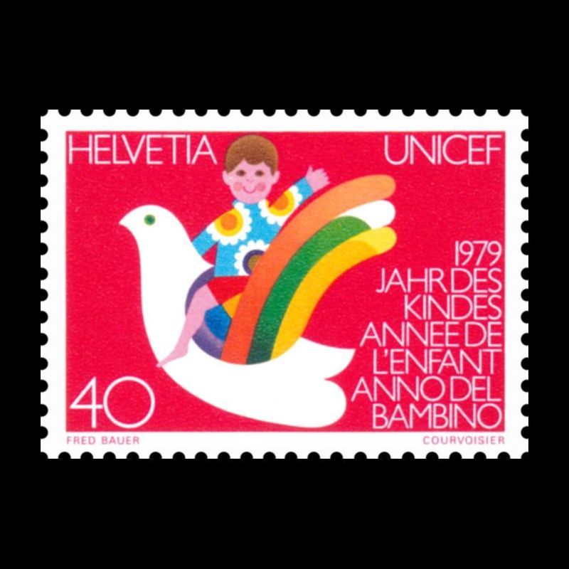 Timbre de Suisse N° 1093 Neuf sans trace de charnière 