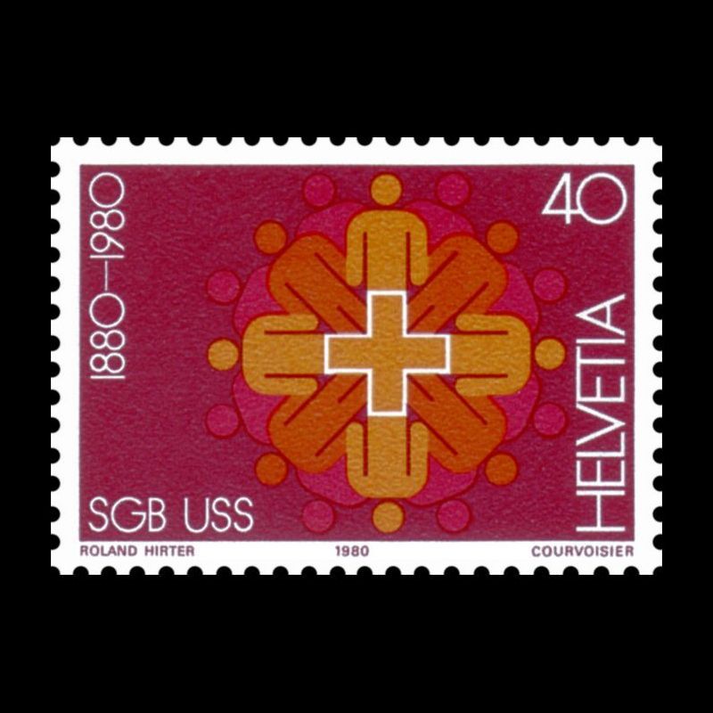 Timbre de Suisse N° 1115 Neuf sans trace de charnière 