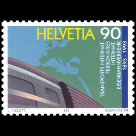 Timbre de Suisse N° 1416 Neuf sans trace de charnière 
