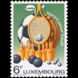 Timbre du Luxembourg n° 0961 Neuf ** 