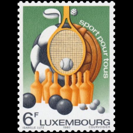 Timbre du Luxembourg n° 0961 Neuf ** 