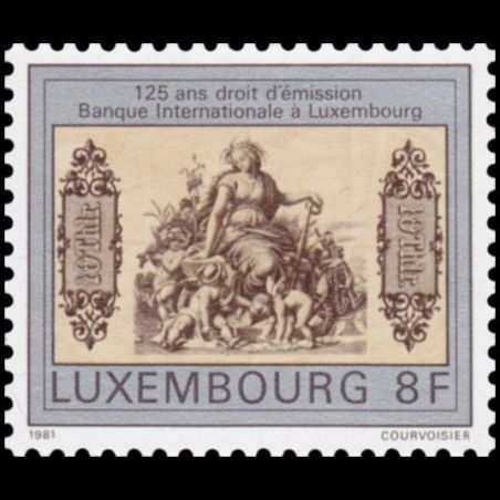 Timbre du Luxembourg n° 0984 Neuf ** 