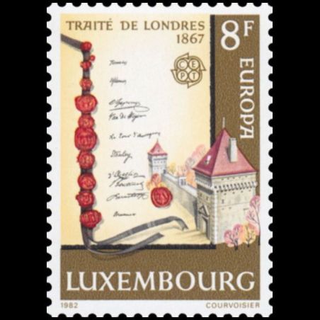 Timbre du Luxembourg n° 1002 Neuf ** 