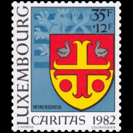 Timbre du Luxembourg n° 1017 Neuf ** 