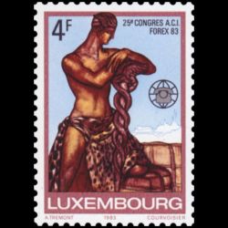 Timbre du Luxembourg n° 1020 Neuf ** 