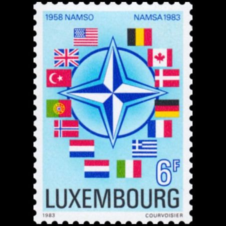 Timbre du Luxembourg n° 1021 Neuf ** 