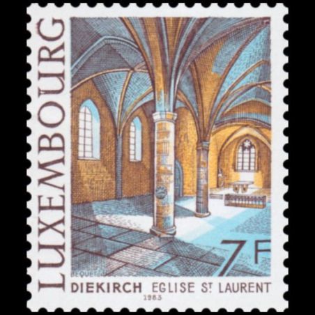 Timbre du Luxembourg n° 1031 Neuf ** 